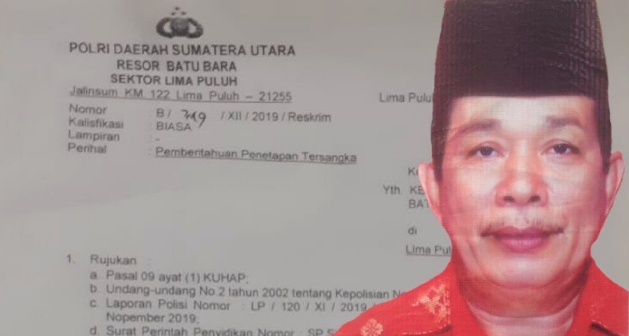 Kades Lubuk Hulu Jadi Tersangka Pemalsuan Legalisasi